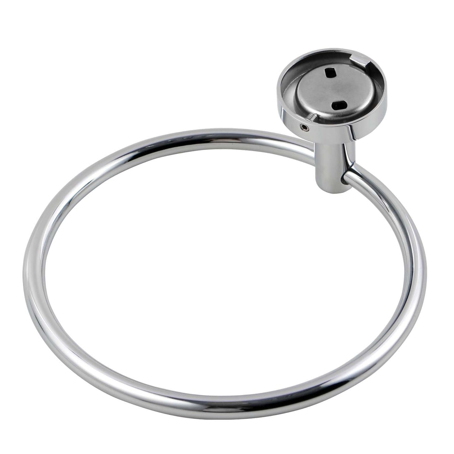 Pentro Chrome Round Wall Mounted Round Hand Towel Ring