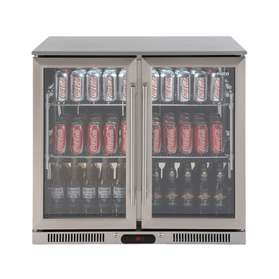 EA900WFSX2 – 208L Double Door Stainless Steel Beverage Cooler