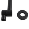 Pentro Matte Black Round Bath Spout