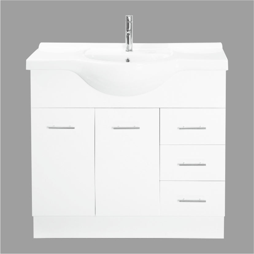 900 Vanity Unit - Semi-Recessed Series - Free Standing