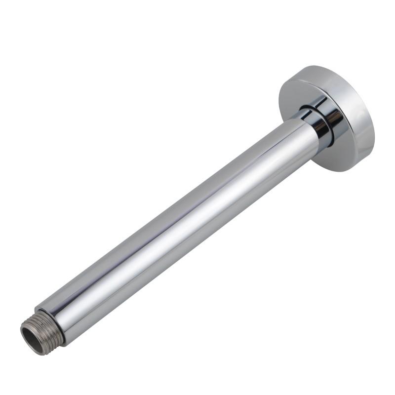 Pentro Chrome Round Ceiling Shower arm 200mm