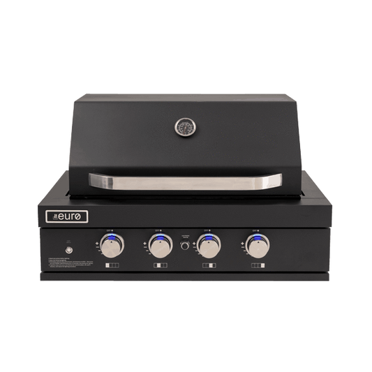 EAL900RBQBL – 4 Burner Black Built-In BBQ