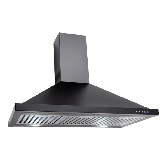 EBB900BK – 90cm Black Canopy Rangehood