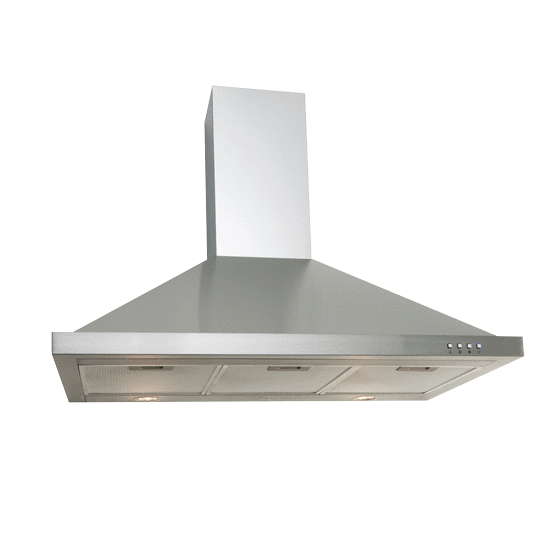 EA90SX – 90cm Stainless Steel Canopy