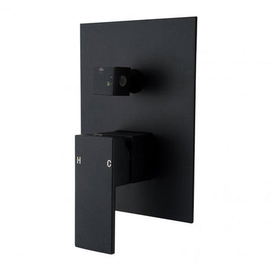 Black Shower/Bath Mixer Diverter