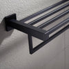 Black Towel Rack 600mm