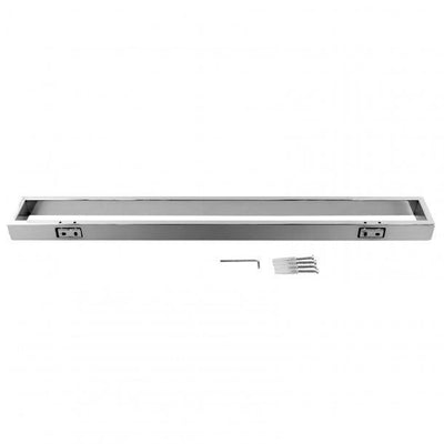 Chrome Single Towel Rail 600mm