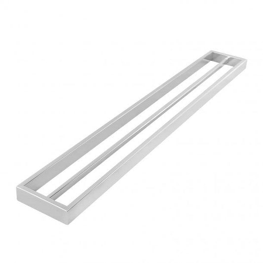 Chrome Double Towel Rail 800mm