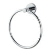 Round Chrome Hand Towel Ring