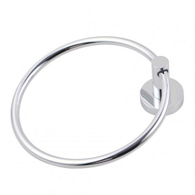 Round Chrome Hand Towel Ring