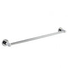 Round Chrome 304 Stainless Steel Single Towel Rail