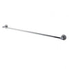 Round Chrome Single Towel Rack Rail 800mm CUT TO SIZE