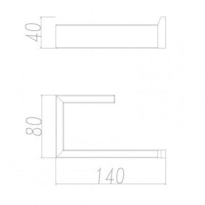 Chrome Toilet Paper Holder