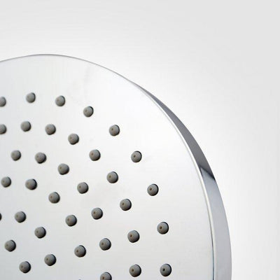 300mm Height Round Chrome Shower Station Top Water Inlet