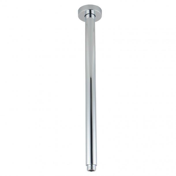 Round Chrome Ceiling Shower Arm 400mm