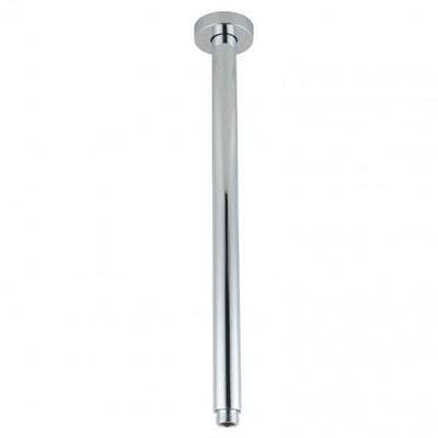 Round Chrome Ceiling Shower Arm 400mm