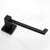 Black Towel Hook Ring 250mm