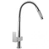 Spring Chrome Pull Out Kitchen Sink Mixer Tap