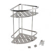 Chrome Stainless Steel 2 Tier Shower Caddy Shelf