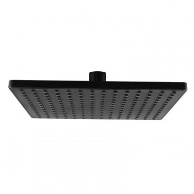 9" Square Black ABS Rainfall Shower Head