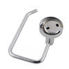 Round Chrome Toilet Paper Roll Holder