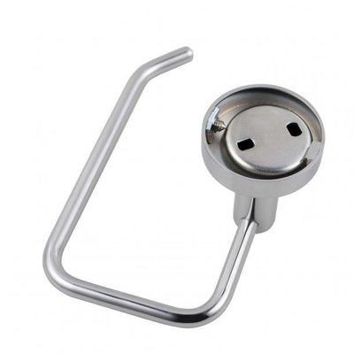 Round Chrome Toilet Paper Roll Holder