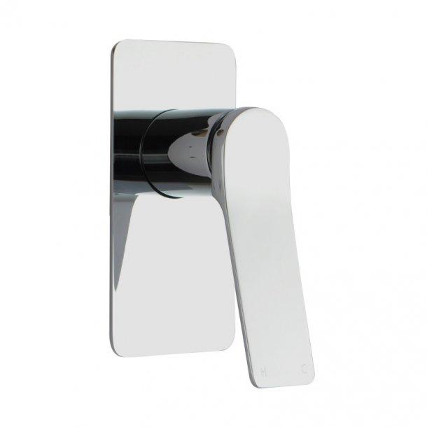 Chrome Shower Wall Mixer Solid Brass Watermark