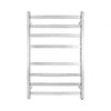 Chrome Electric Heated Towel Rack 8 Bars