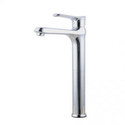 Bathroom Brass Chrome Tall Basin Mixer Tap