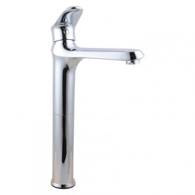 Bathroom Brass Chrome Tall Basin Mixer Tap