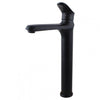 Bathroom Brass Black Tall Basin Mixer Tap