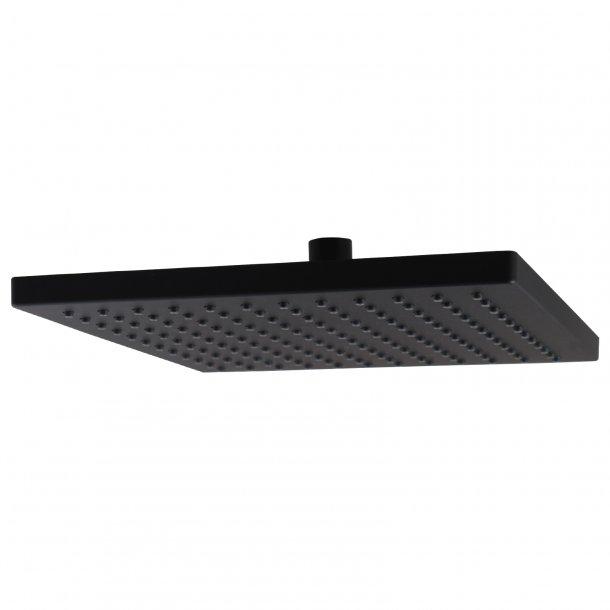 255mm 10Ã¢â‚¬Â ABS Black Square Rainfall Shower Head