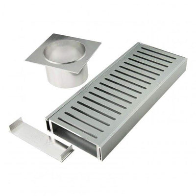 LCWFG 300-5600mm Lauxes Aluminium Standard Floor Grate Drain Any Size Indoor Outdoor