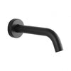 Round Matte Black Bathtub/Basin Wall Spout