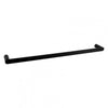 Black Single Towel Rail 800mm Stainless Steel 304 Wall Mounted