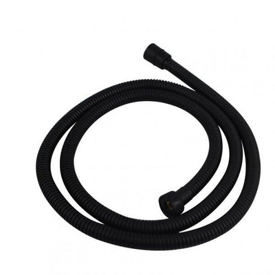 1500mm Black Flexible Shower Hose Stainless Steel