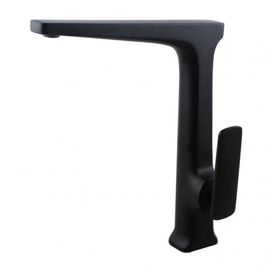 360Ã‚Â° swivel Black Kitchen Sink Mixer Tap