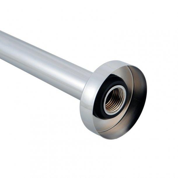 Round Chrome Ceiling Shower Arm 300mm Stainless Steel