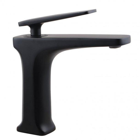 Bathroom Brass Black Basin Mixer Tap