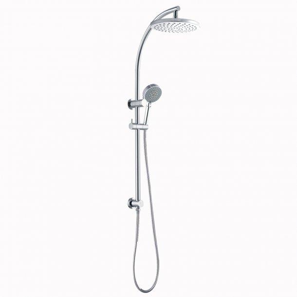 8'' Round Chrome Shower Station Top Inlet