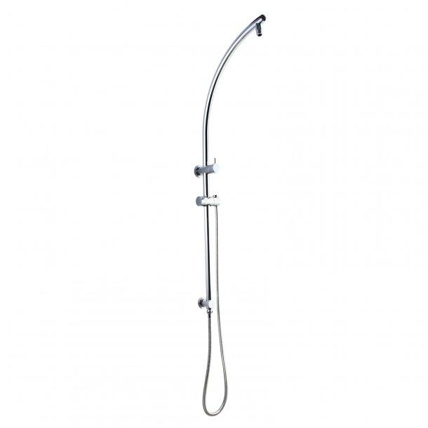 8'' Round Chrome Shower Station Top Inlet