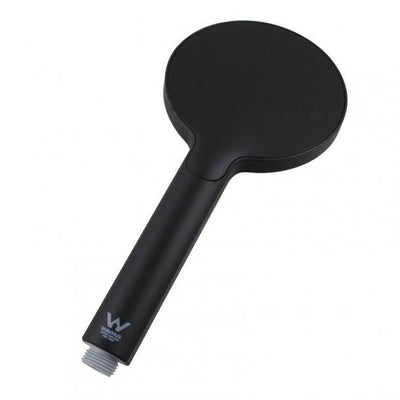 Round Black ABS 3 Function Handheld Shower Only