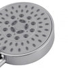 Chrome 5 Function Round Handheld Shower