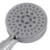 Round Chrome Hand held Shower Set With Rail