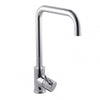 Round Chrome Swivel Kitchen Sink Mixer Tap