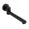 Pentro Matte Black Round Bath Spout