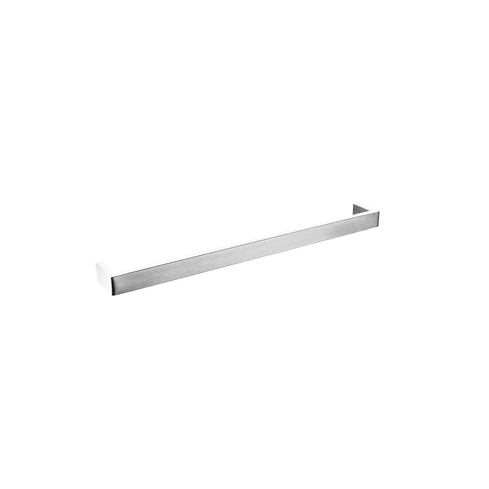 Cavallo Chrome Square Single Towel Rail 600mm