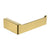 Cavallo Brushed Yellow Gold Square Towel Ring