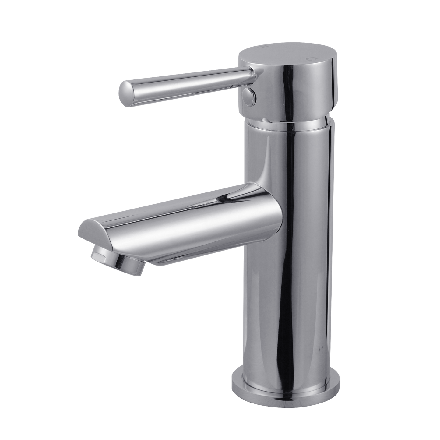 Pentro Chrome Round Basin Mixer Tap