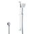 Cavallo Chrome Square Handheld Shower Head